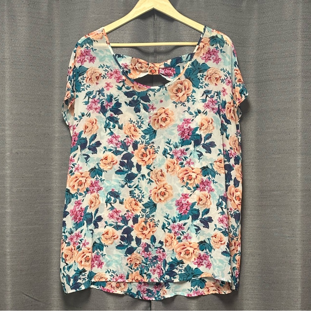 Torrid Floral Blouse
